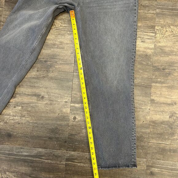 NWT Abercrombie & Fitch The 90's Straight Ultra High Rise Jeans Women 34x18 (95) - Picture 6 of 10